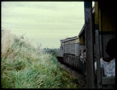 Sugar train in Fiji, 1974