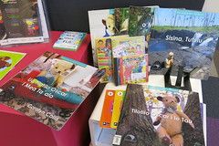 Samoan book display, Central Library Peterborough