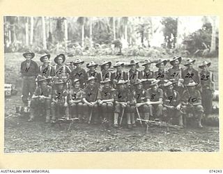 SIAR, NEW GUINEA. 1944-06-23. PERSONNEL OF NO.16 PLATOON, D COMPANY, 57/60TH INFANTRY BATTALION