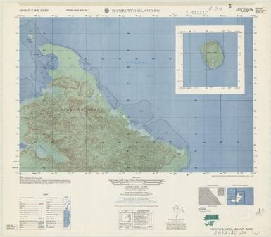 Admiralty Islands 1:25,000 (3750-II-SW)