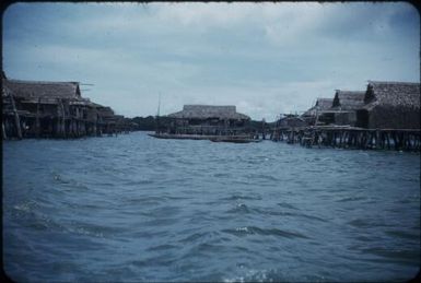 Tupesleia village on the sea : Port Moresby, Papua New Guinea, 1953 / Terence and Margaret Spencer