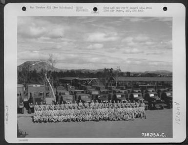 Personnel Of The 13Th Air Depot Group Based On New Caledonia. (U.S. Air Force Number 71625AC)