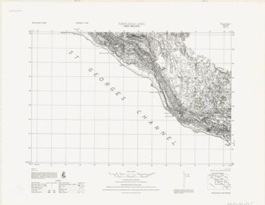 New Ireland 1:50,000 (6048-I , ed.1)