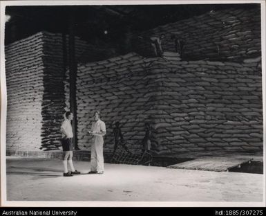 Bagged sugar storage