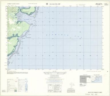 Admiralty Islands 1:25,000 (3650-I-SW)