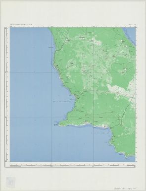 Carte de la Nouvelle Caledonie 150 000: Maré _ S.-O. (SW)