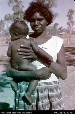 Aboriginal mother and child