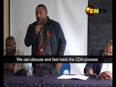 PORGERA LANDOWNERS URGED