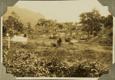Cemetery, Suva, 1928