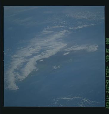 STS054-95-080 - STS-054 - Earth observations