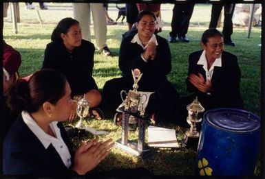 Auckland Secondary Schools Māori and Pacific Islands Cultural Festival. St Dominic's College Samoan group
