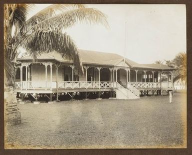 Wooden building. From the album: Samoa