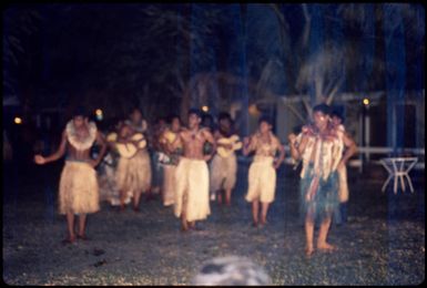 Fijian dancers, 1974