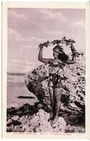 Une Sirène Tahitienne. - Tahiti. - A Tahitian mermaid