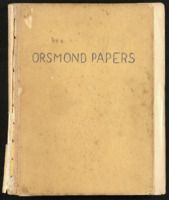 Orsmond papers