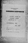 Patrol Reports. Milne Bay District, Losuia, 1953 - 1955