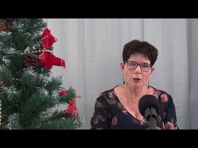 Porirua Mayor Anita Baker - Christmas Message 2021- Samoa Capital Radio