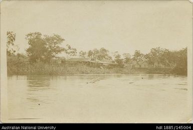 Saw mill on Laloki River