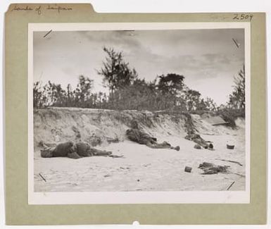 On the Red-Stained Sands of Saipan