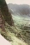 Microbiologist Richard Y. Morita who served on the MidPac Expedition (1950), took this photo of a view overlook stop in, Hawaii, Honolulu, during a break from the expedition. 1950