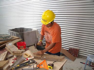 By eliminating any weak points in the roof construction, using plywood under the metal roofs, and by using better fasteners, metal roofs will stay intact during the heavy rain and winds of typhoons.