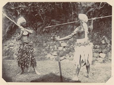 Fijian warriors