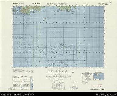 Solomon Islands, Nggela Islands, Nggela Channel, Series: X713, Sheet 7830 II, 1959, 1:50 000