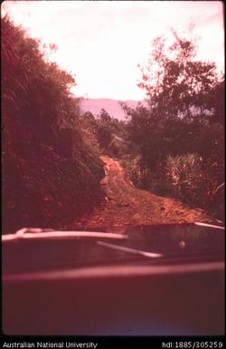 Road from Genabona to Bi, Chimbu