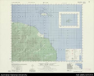 Solomon Islands, Guadalcanal Island, Susu, Series: X713, Sheet 7929 III, 1960, 1:50 000