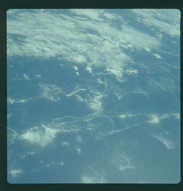 AS07-04-1591 - Apollo 7 - Apollo 7 Mission, Tuamotu Archipelago, Rangroa, Tikahua, Society Islands