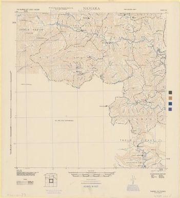 Fiji Islands, (Viti Levu), 1:62,500: Namara (Sheet 48)