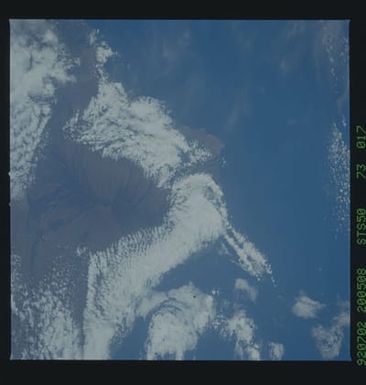 STS050-73-017 - STS-050 - STS-50 earth observations