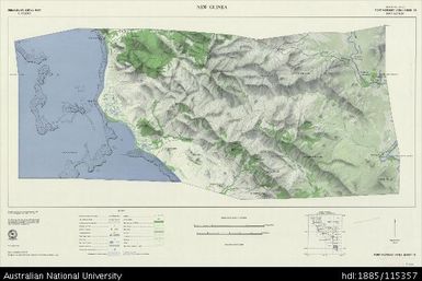 Papua New Guinea, Port Moresby, Preliminary Detail Plot, Series: NMP/62/029, Sheet 18, 1963, 1:50 000