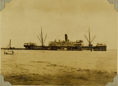 SS Tofua at Levuka, 1928