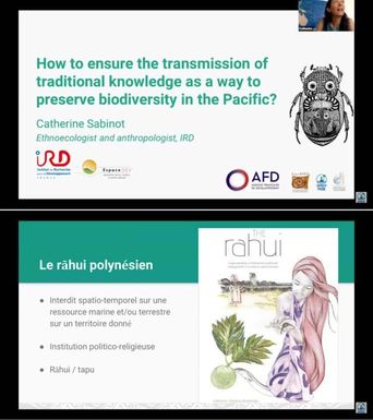 Session 29: How to Ensure the Transmission of Traditional-Knowledge as a way to preserve biodiversity in the Pacific