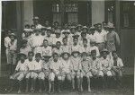 Papeete Boys' School. The class of Mr Pailloux