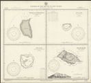 Islands in the South Pacific Ocean from British surveys in 1825 and 1826.