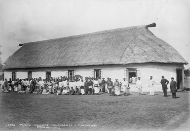 Tubou College and its students, Tonga