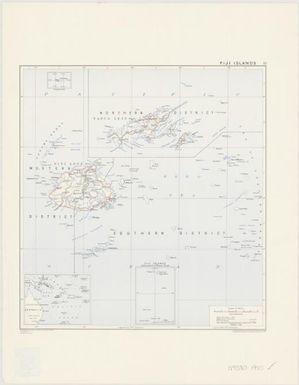 Fiji Islands / compiled and drawn by Directorate of Colonial Surveys