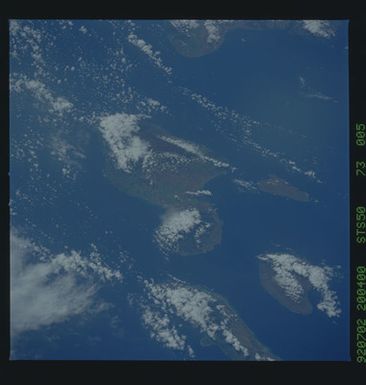 STS050-73-005 - STS-050 - STS-50 earth observations