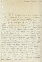 Letter from Bobby Johnston to Warren [Letter 131]