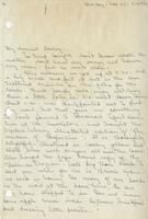 Letter from Bobby Johnston to Warren [Letter 131]