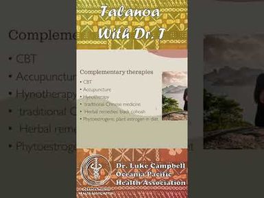PART 1 Talanoa With Dr Luke Campbell - MENOPAUSE, MEDICINE, MASSAGE & YOGA - Relaxation Techniques