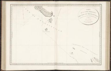 Carte de la partie meridionale des iles de Bougainville, reconnue par le contre-amiral Bruny- Dentrecasteaux, en juillet 1792 / levee et dressee par C.F. Beautemps-Beaupre, ingenieur-hydrographe