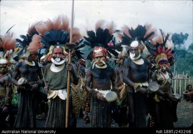 Group in traditional dress