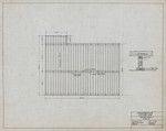 Foundation Plan of Cottage No. 18 Hammond Lumber Co. Samoa, Cal