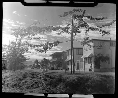 Street and buildings, Lautoka, Fiji