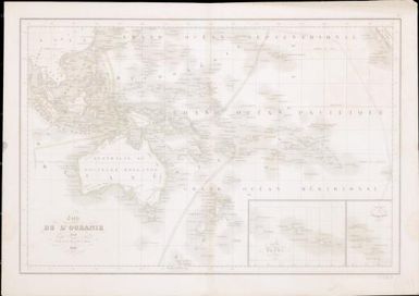 Carte de l'Oceanie / par Delamarche