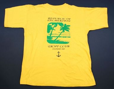 Piriaro (T-shirt) Republic of Palmerston Yacht Club founded 1863