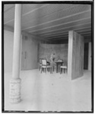 Knudsen, Valdemar, residence. Dining room